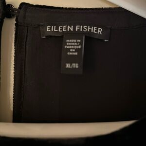 Beautiful black viscose and silk velvet dress/tunic.